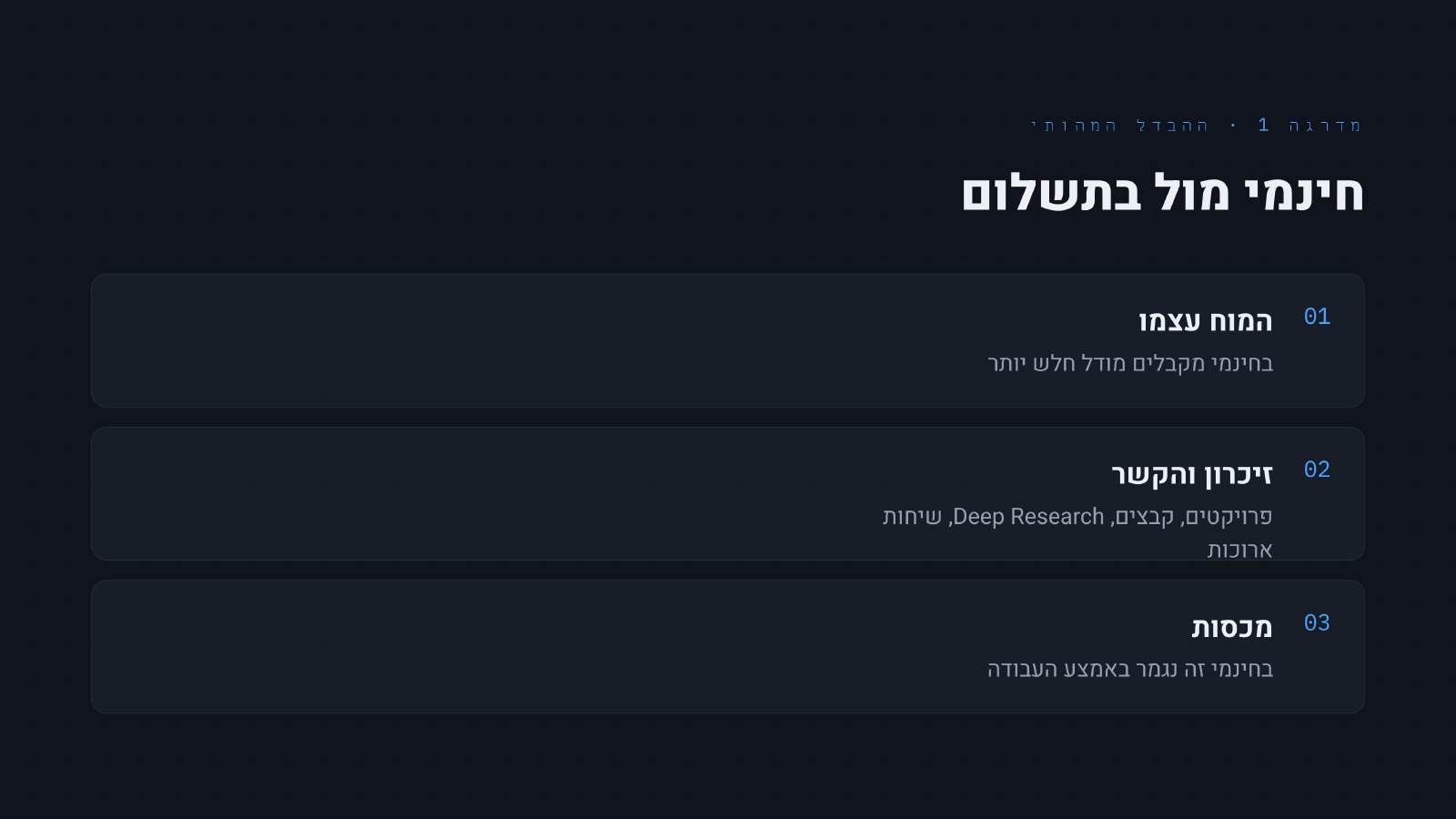 חינמי מול בתשלום — מי עובד בשבילך